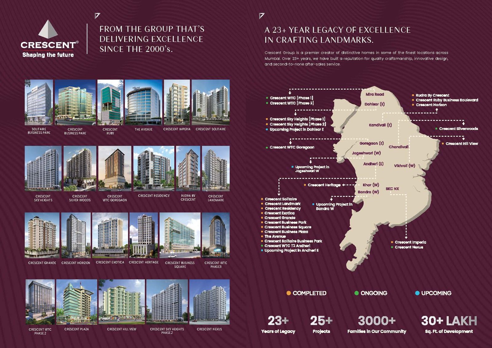 CRESCENT INFINITY Crescent Western Trade Center, Terminal 2, Andheri, Mumbai​